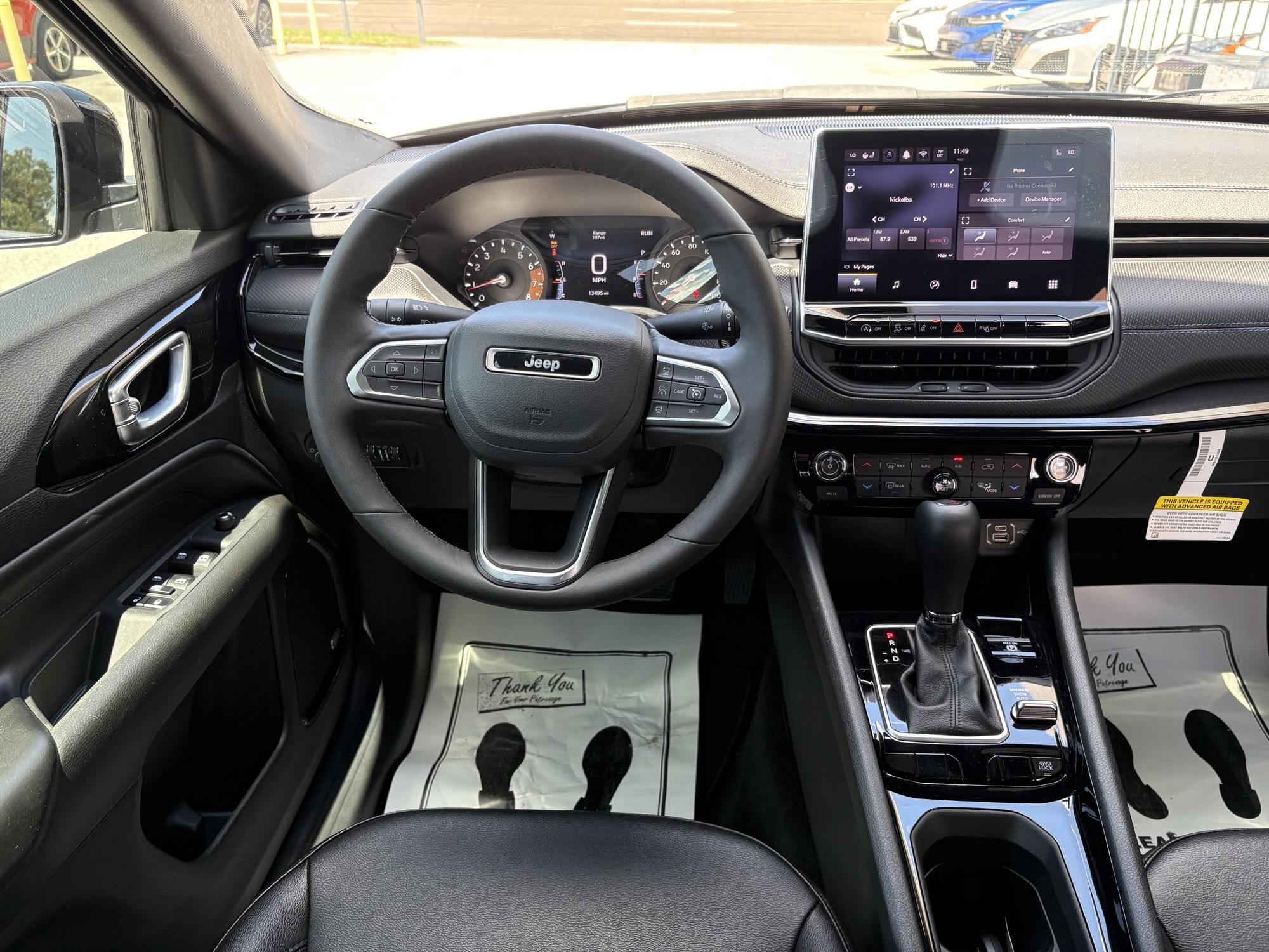 front seat