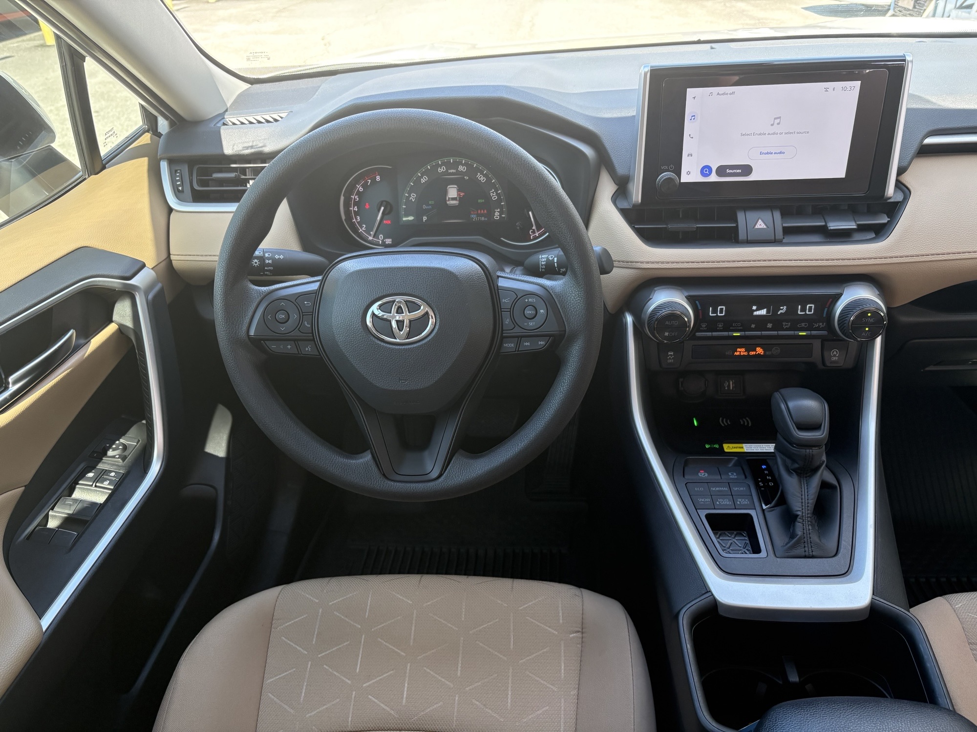 front seat