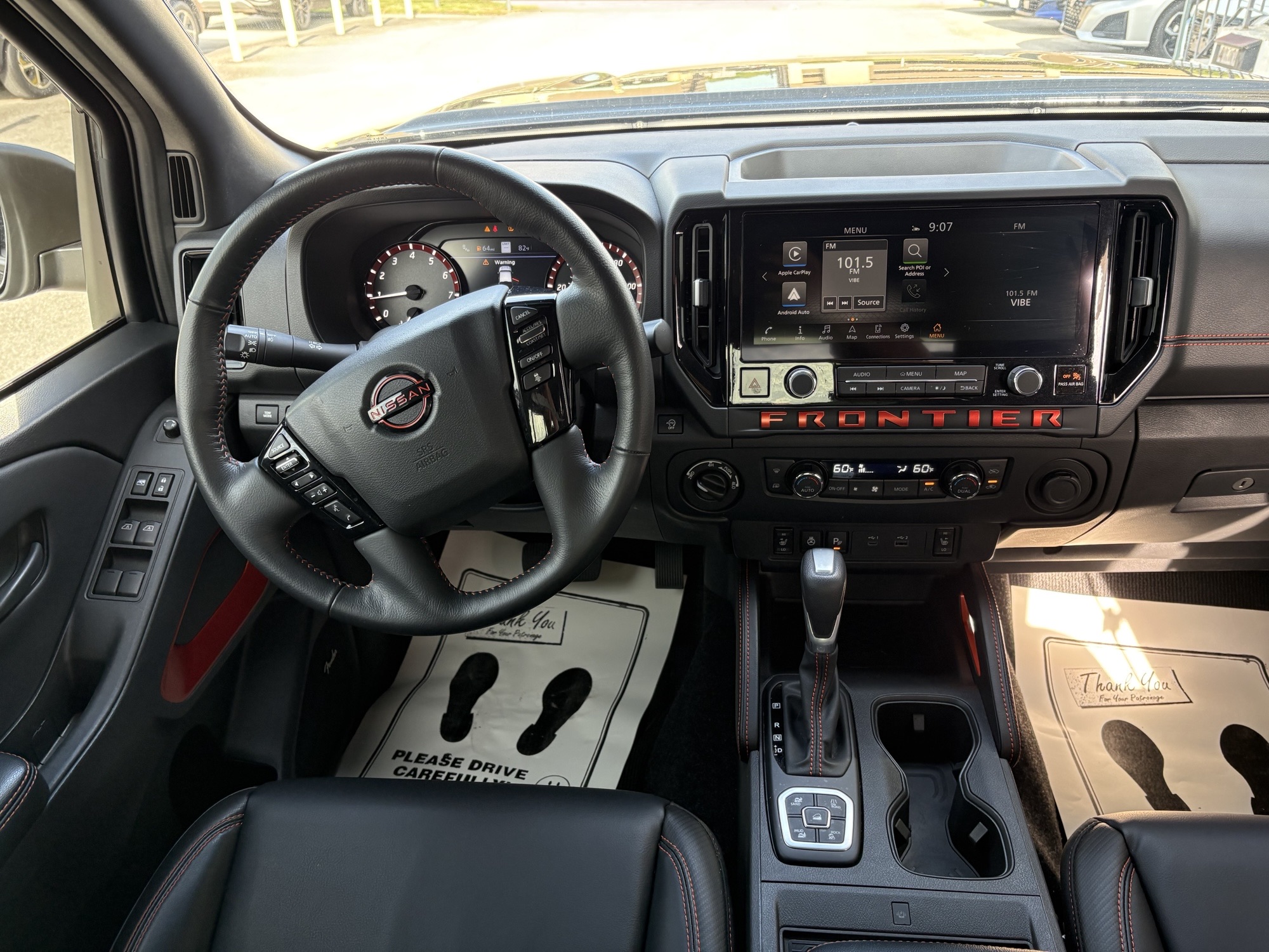 front seat