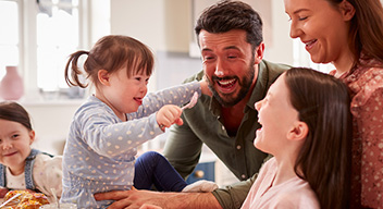 family with special needs child