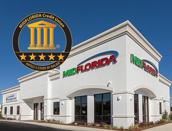 MIDFLORIDA Branch with Bauer 5 Star logo
